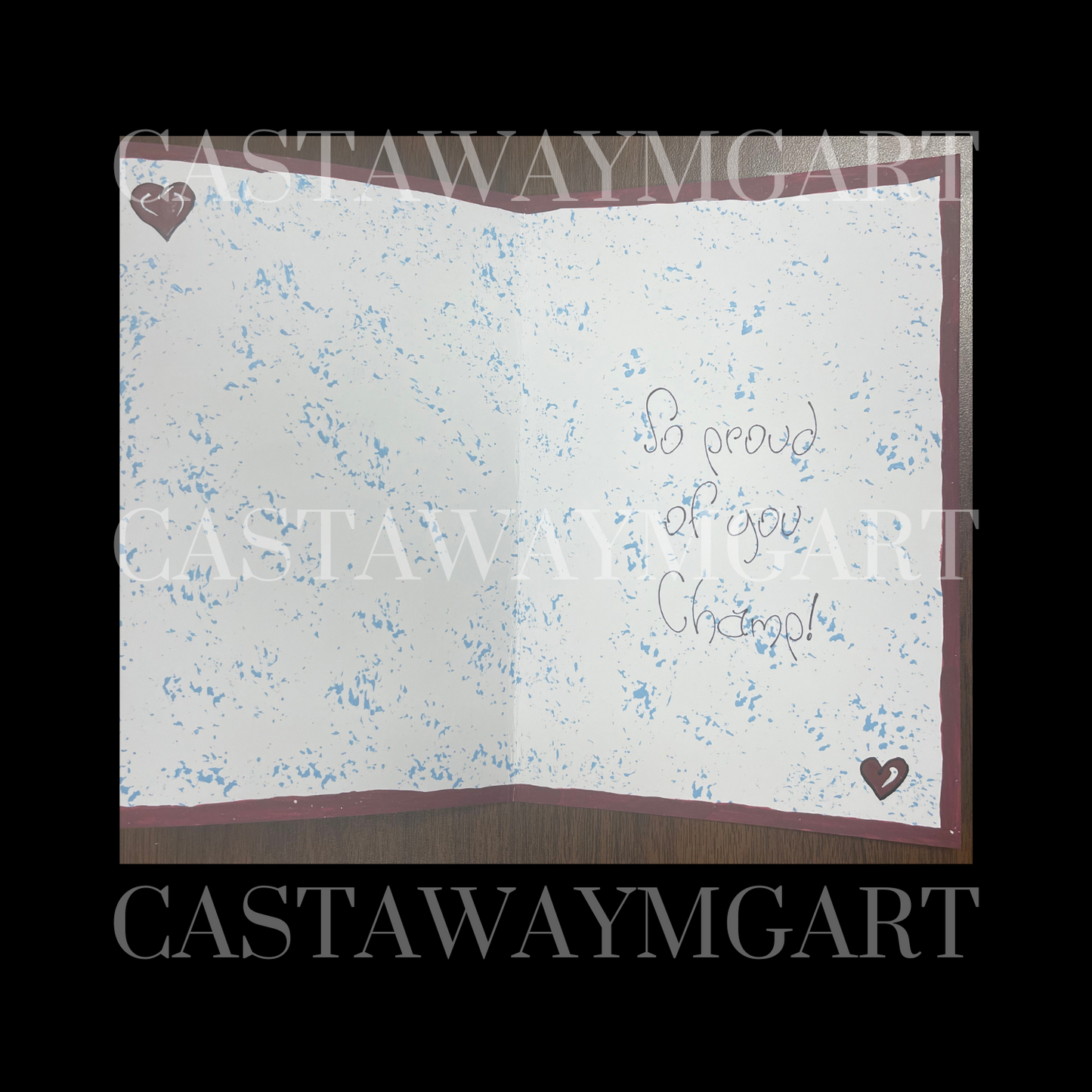 Soccer - So Proud Of You Champ