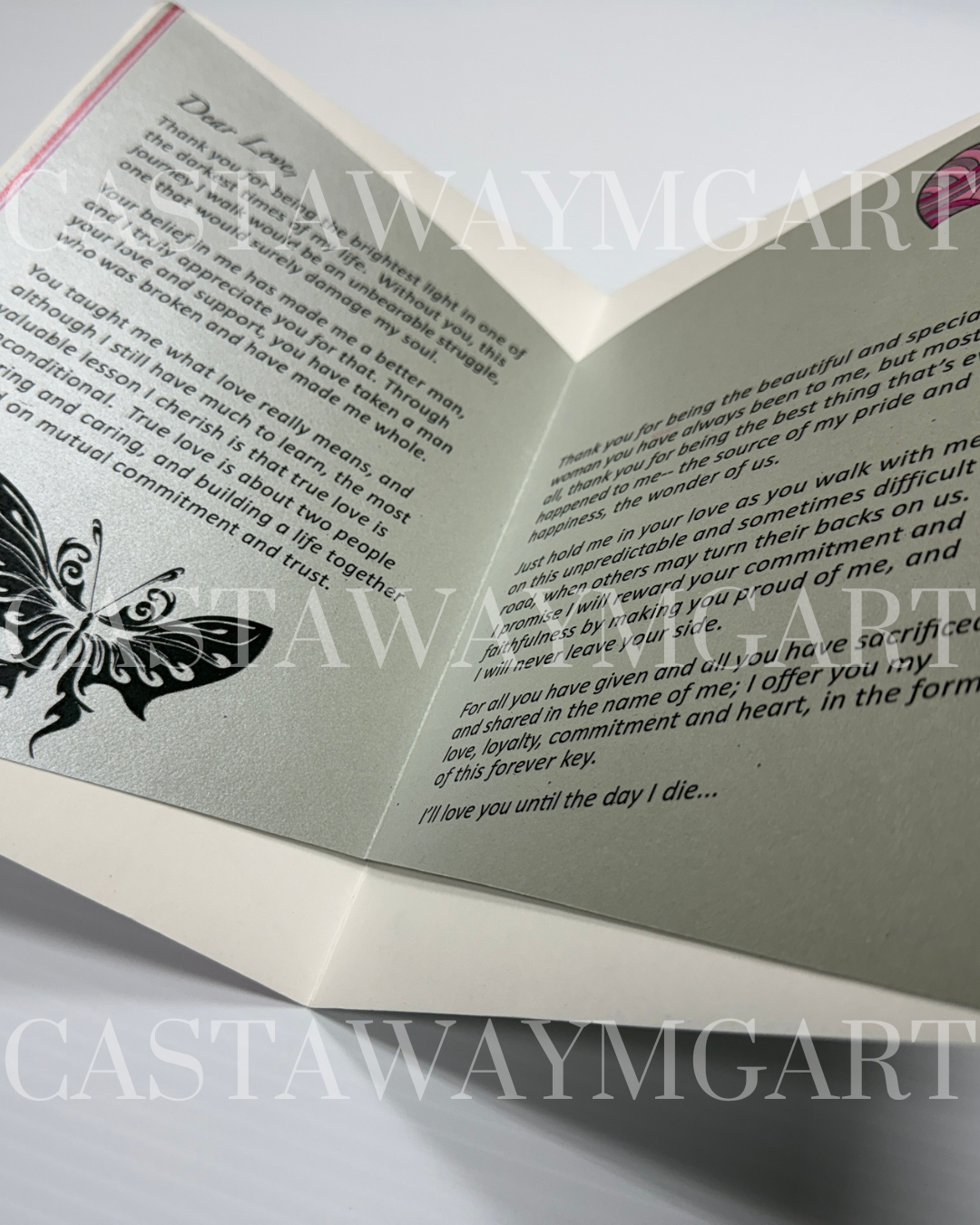 "To the One I Love" Greeting Card