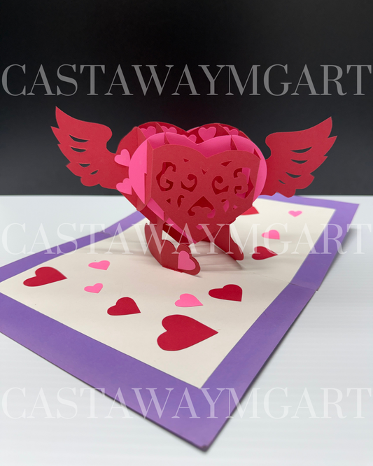 "Heart" Pop-up Card